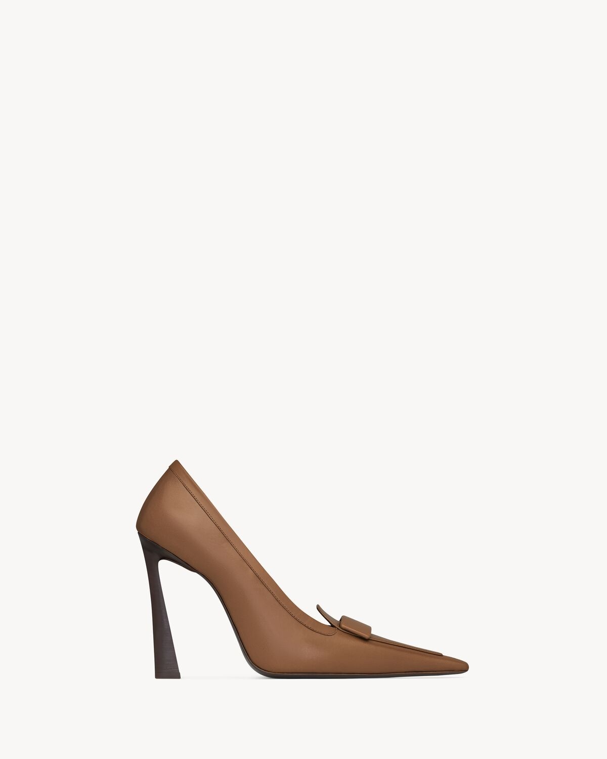 D'ORSAY PUMPS IN SMOOTH LEATHER - 1