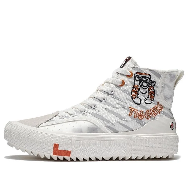 (WMNS) Li-Ning Classic Canvas Hi x Disney Tigger 'White' AGCS334-1 - 1