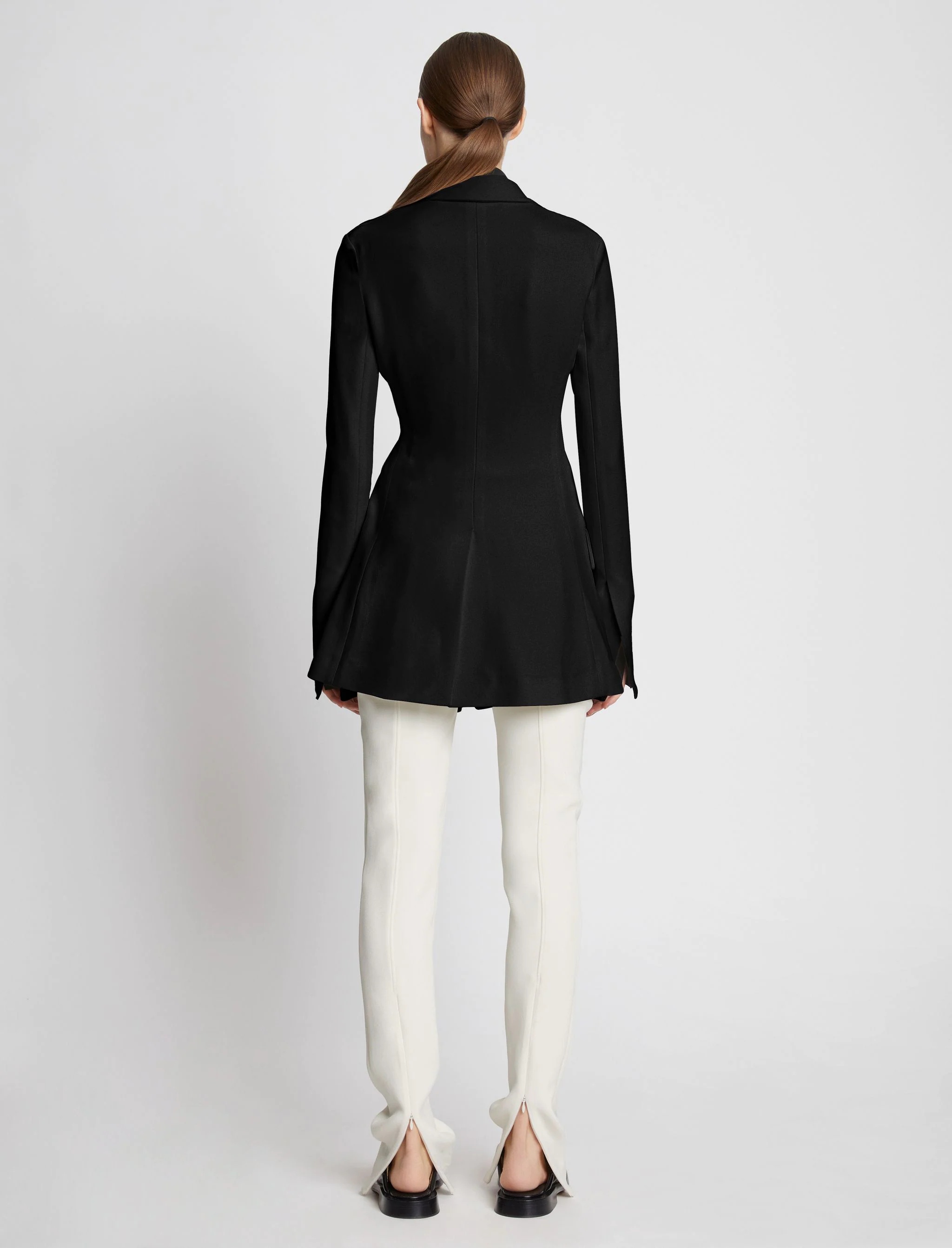 Bi-Stretch Crepe Blazer - 5