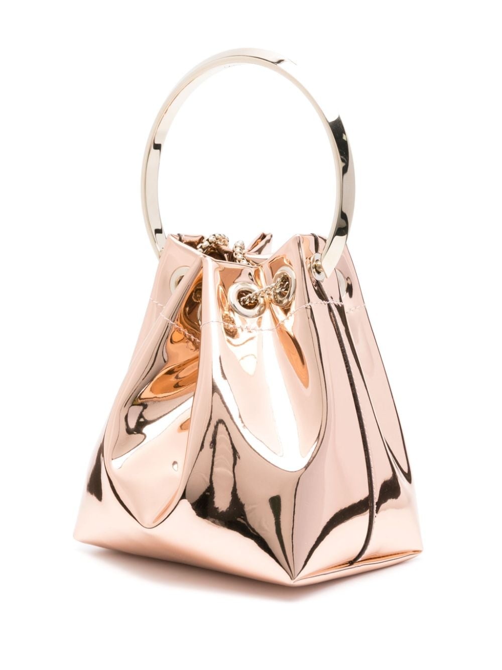 Bon Bon patent-finish bucket bag - 3