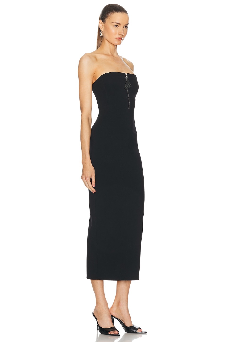 Strapless Midi Dress - 2