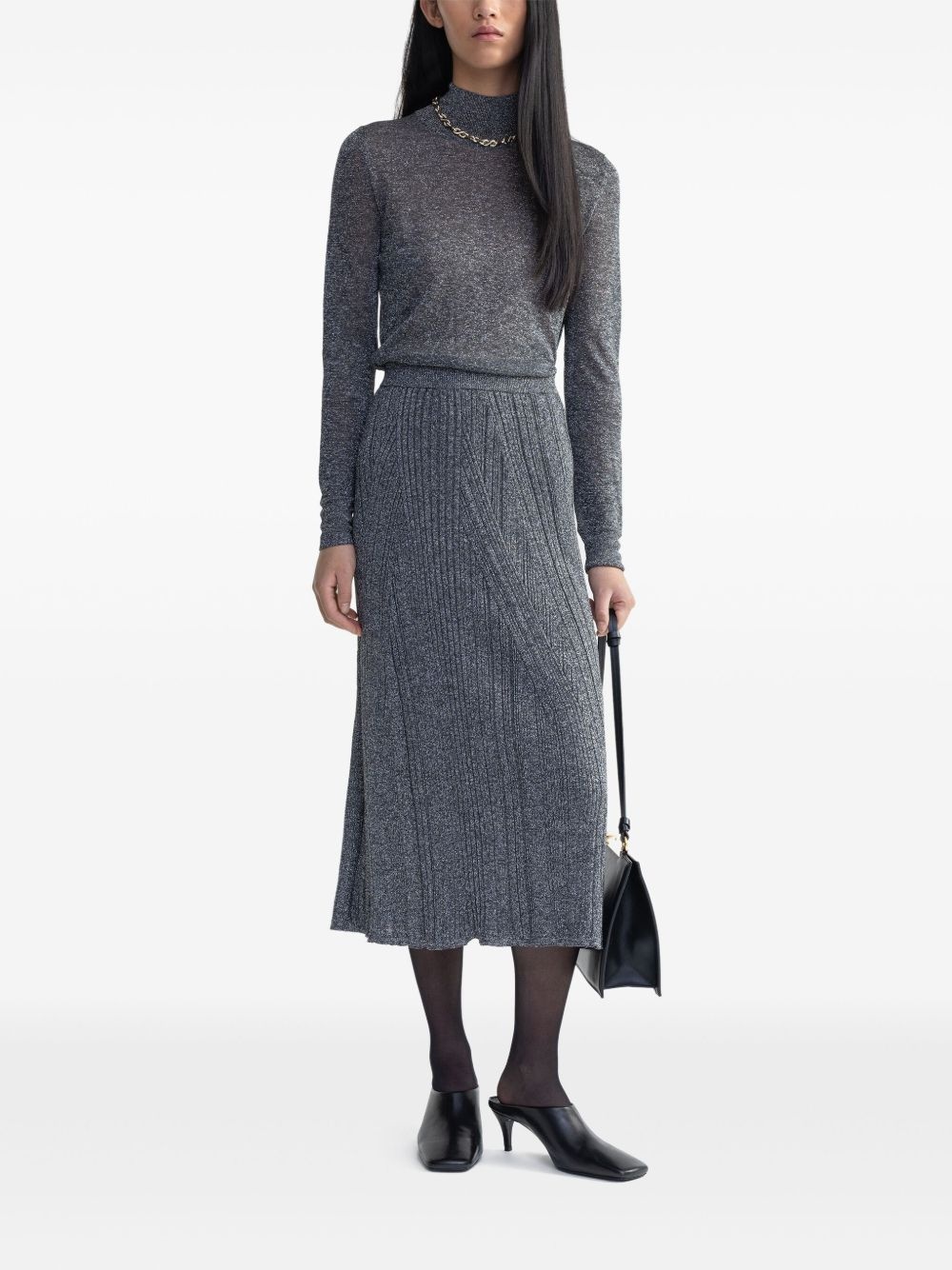 Mossy midi skirt - 2