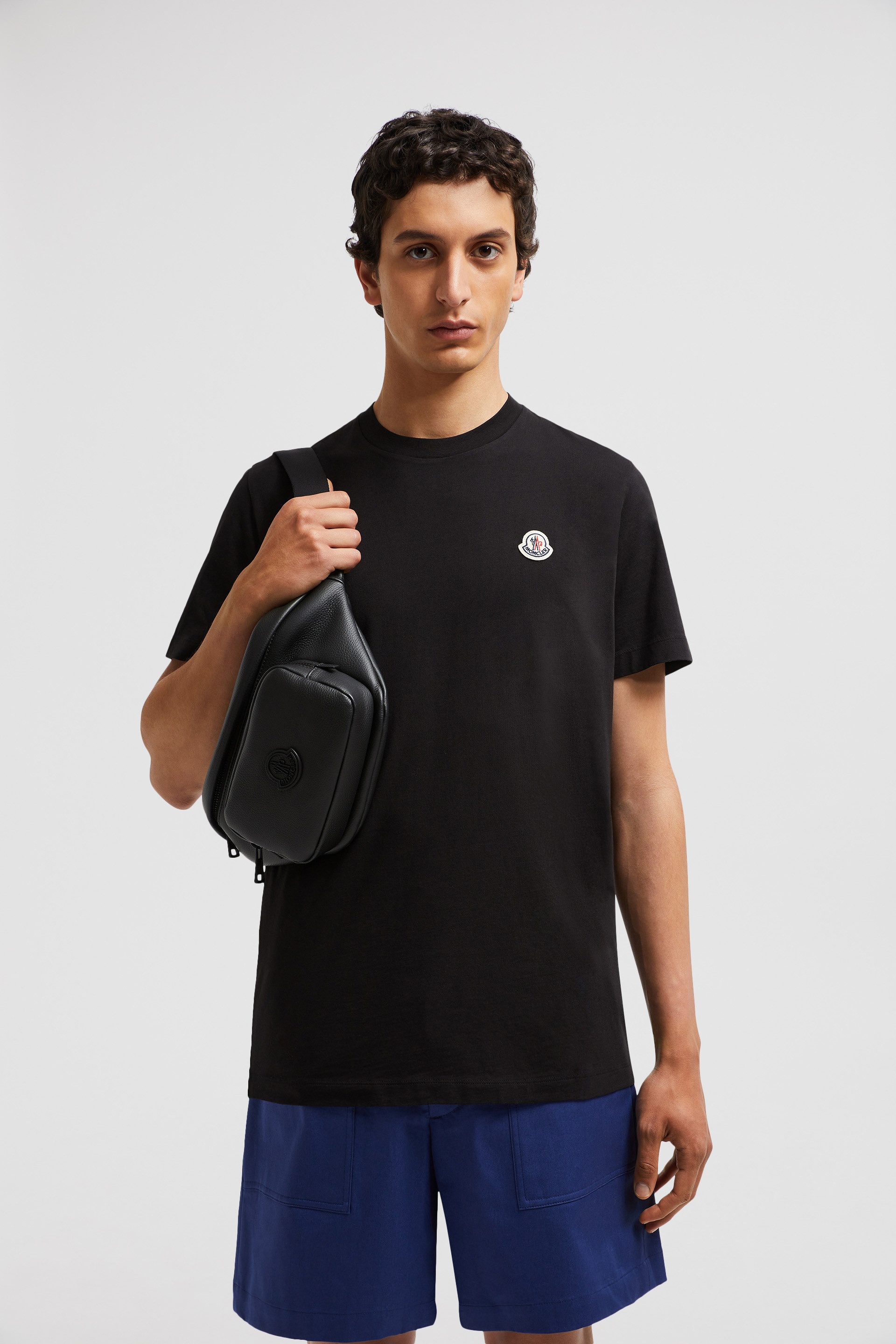 Moncler Logo Patch T-Shirt (Pack of Three) | REVERSIBLE