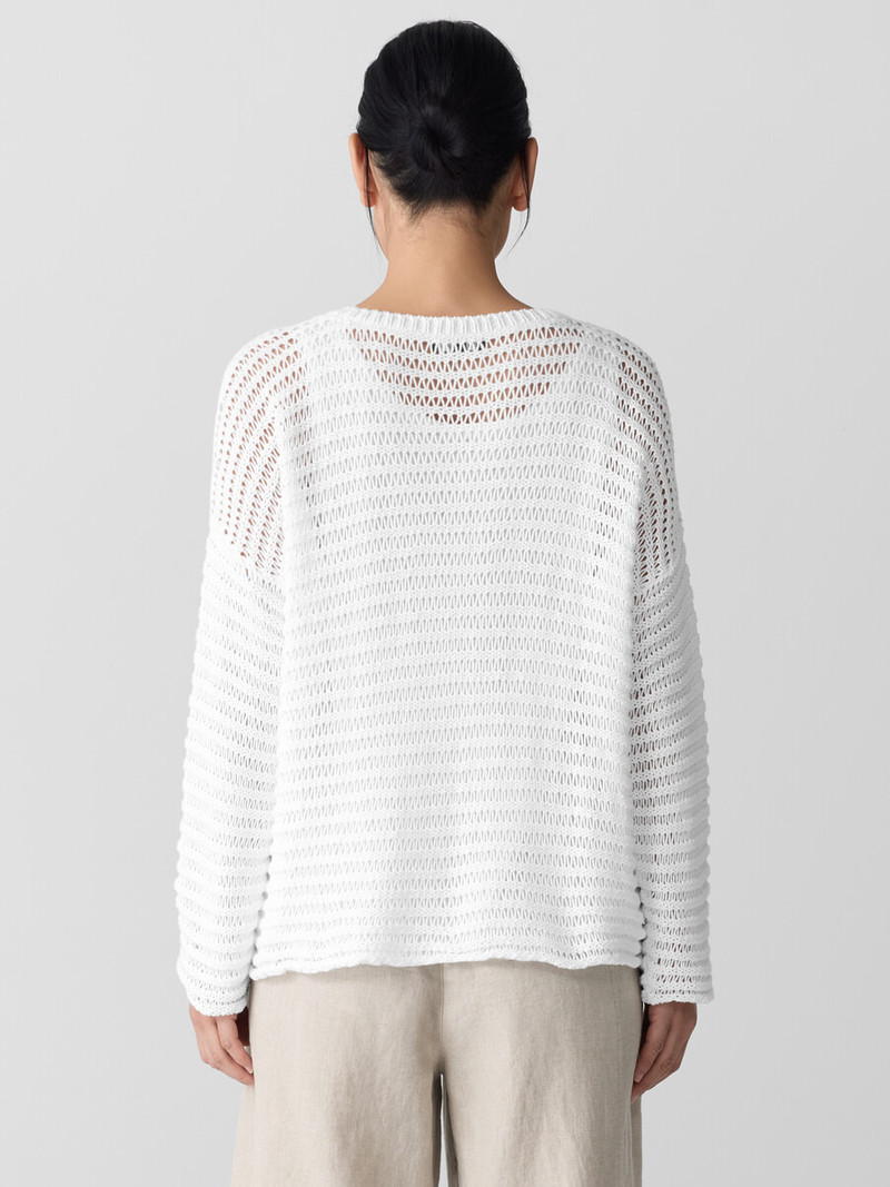 Peruvian Organic Cotton Cord Crew Neck Top 4