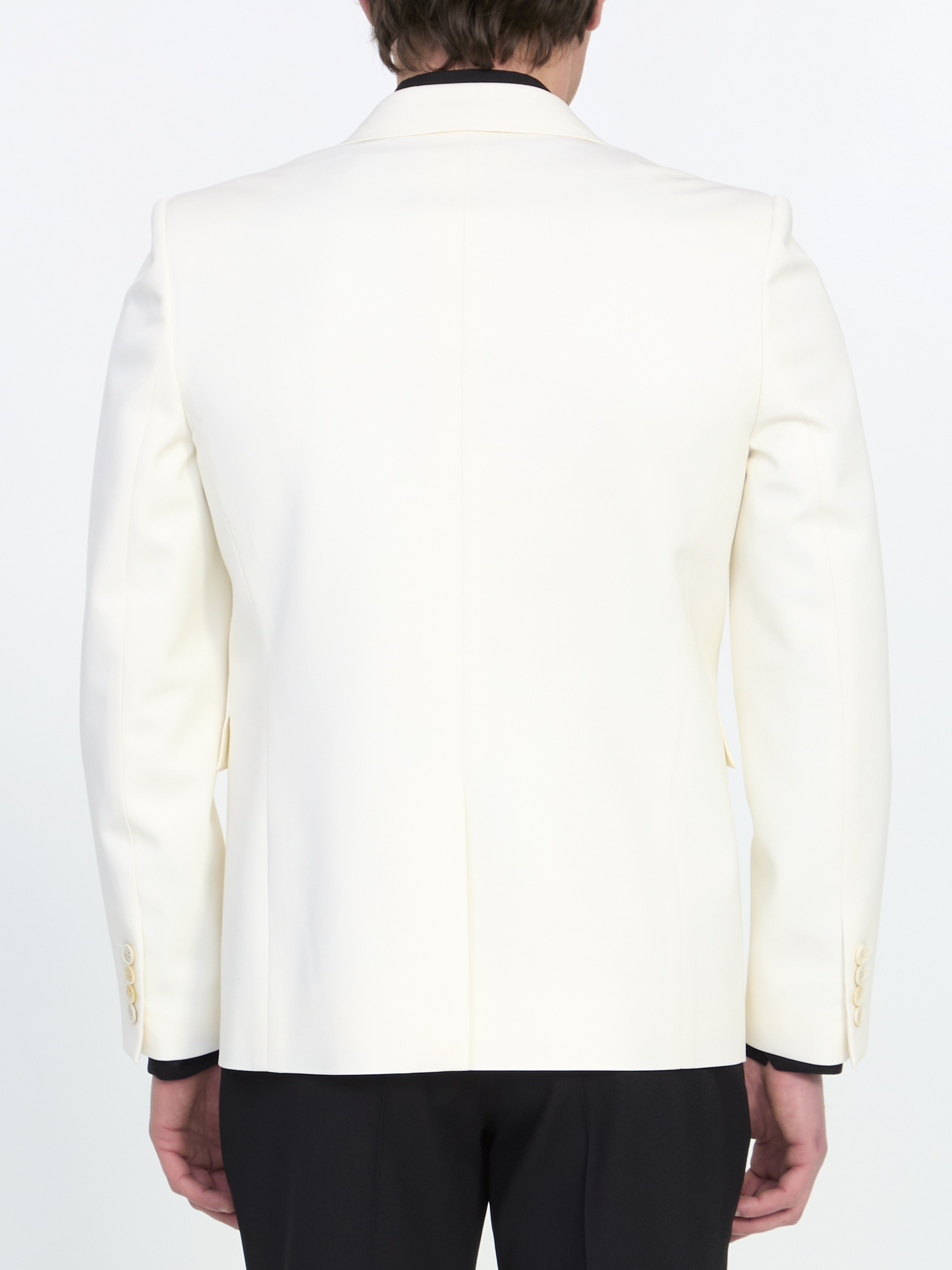 Wool gabardine jacket - 3