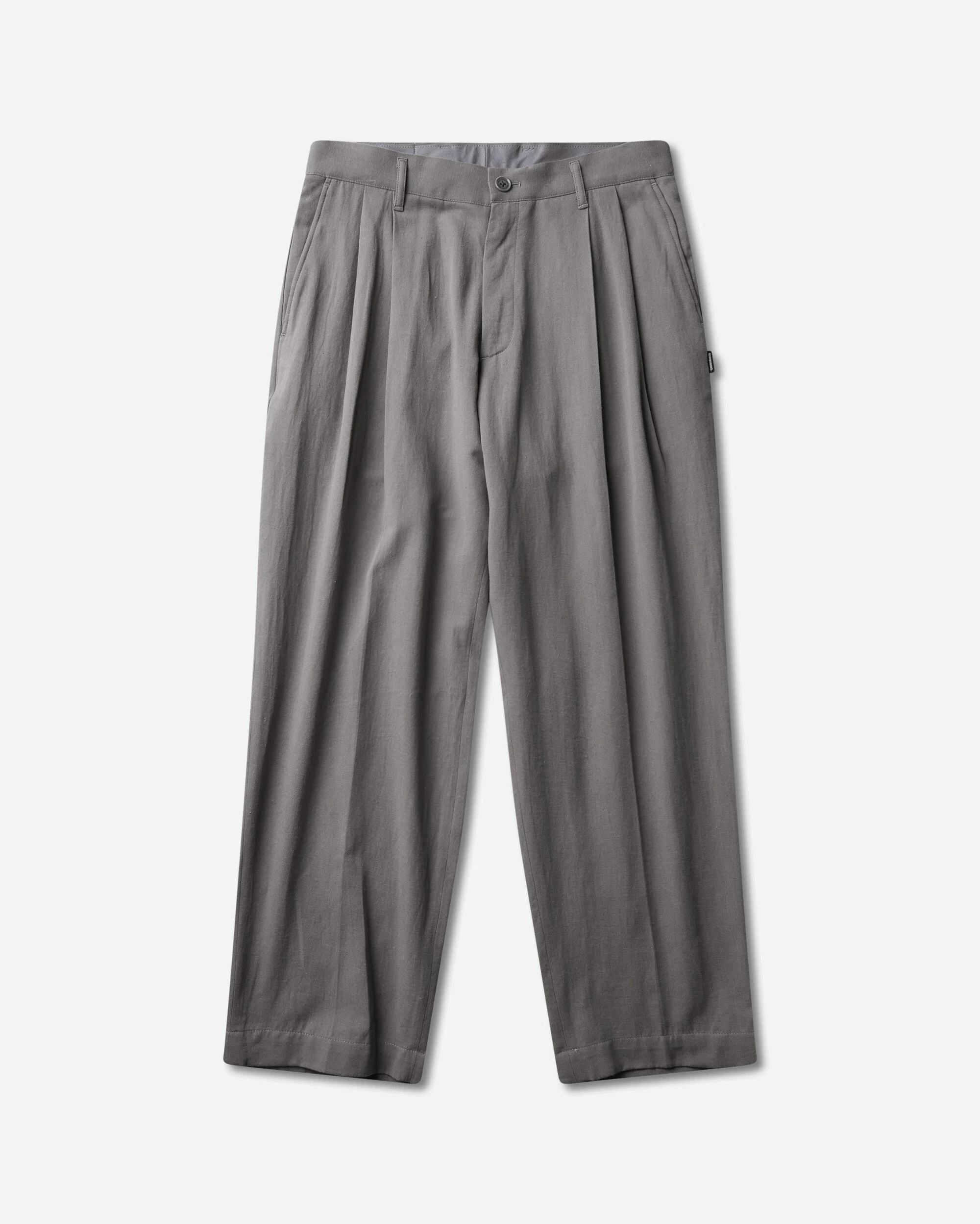 Men's Two Tuck Pants Grey - 1