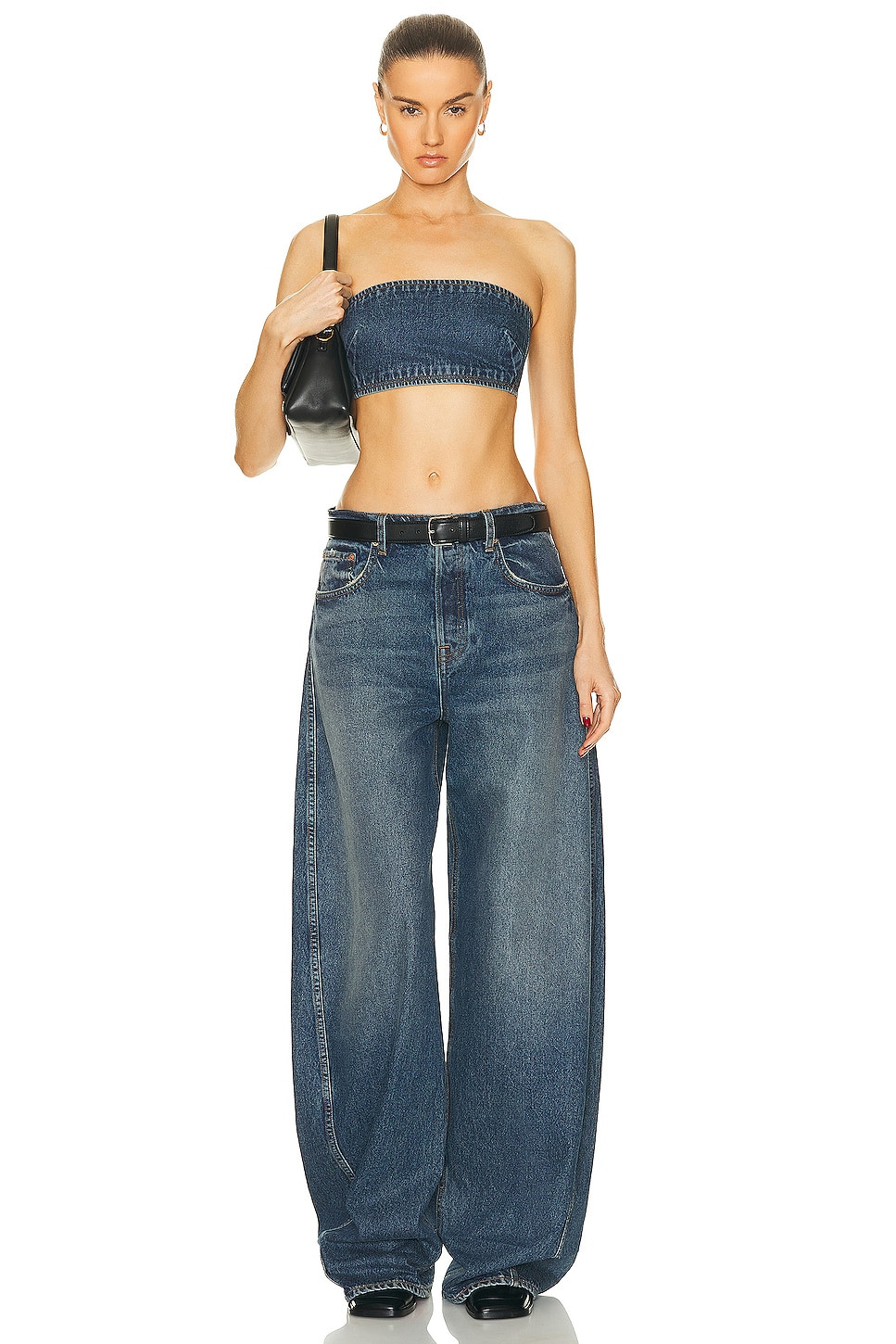 Lilah Denim Tube Top - 4