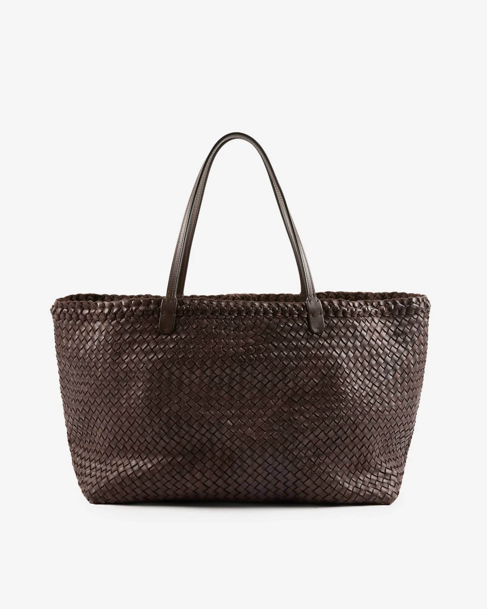 Braided leather bag - 1