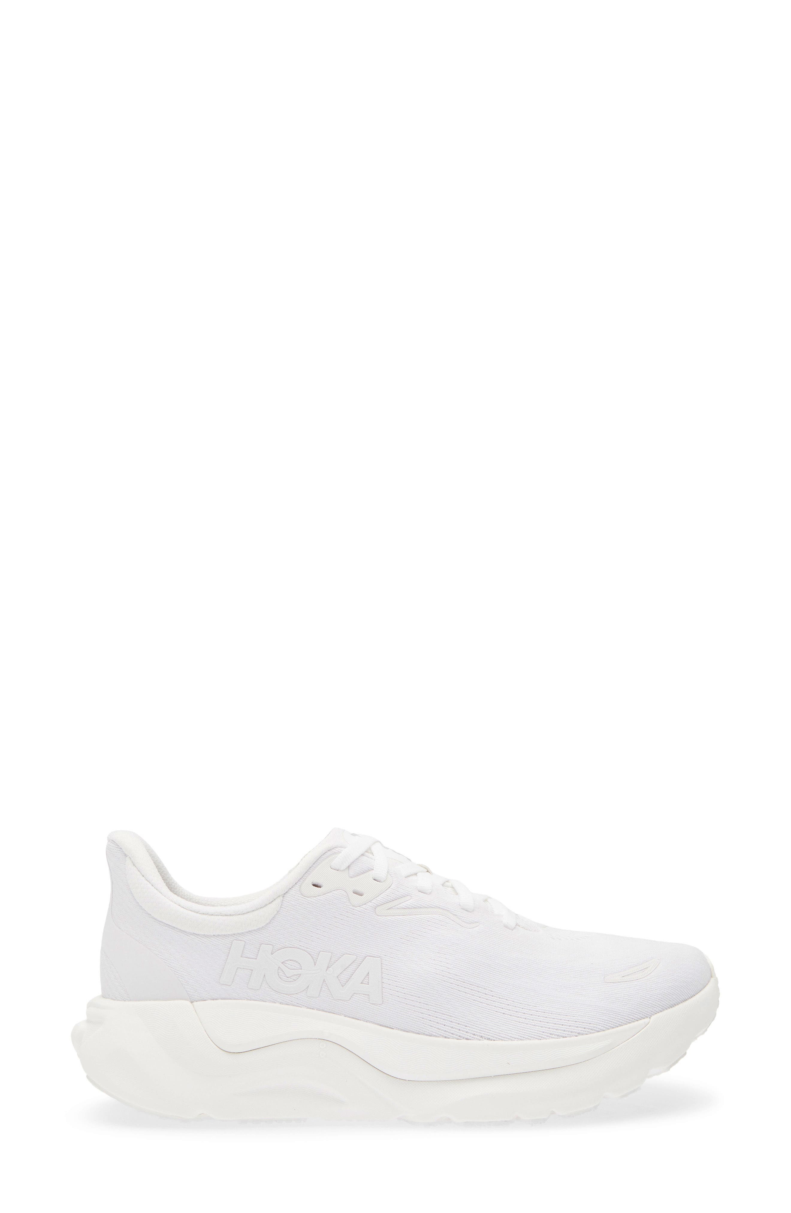 HOKA Arahi 8 Running Shoe in White /White at Nordstrom - 3