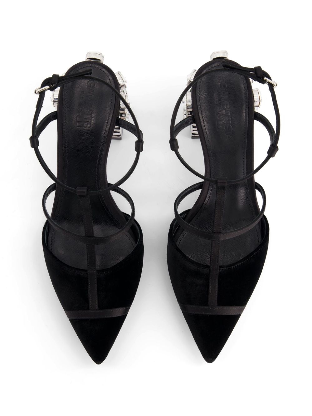 75mm velvet pumps - 4