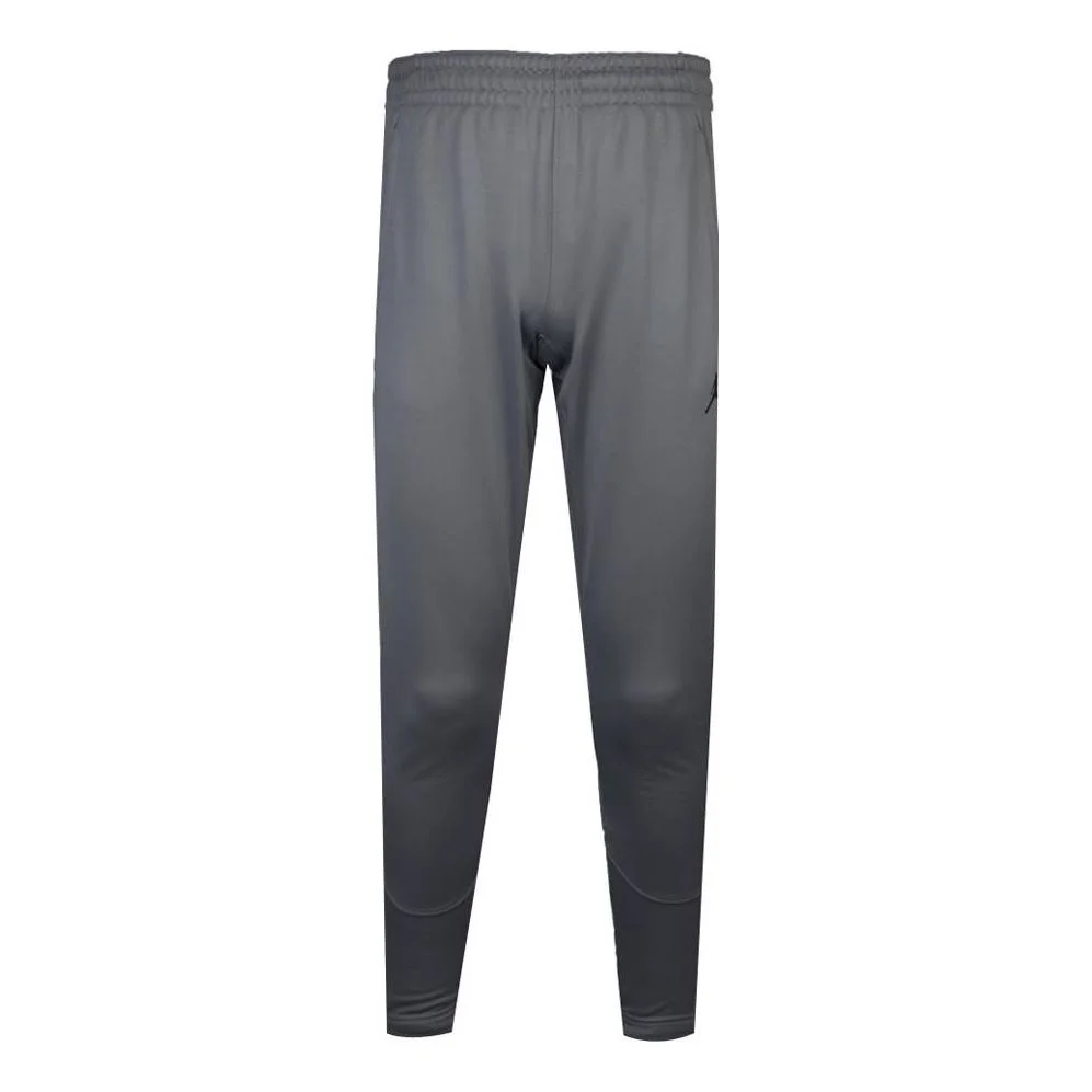 Air Jordan Solid Color Elastic Waistband Casual Pants/Trousers Men's Grey 808696-065 - 1