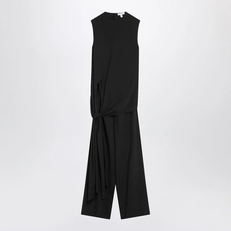 Alaïa Full Jumpsuit With A Belt At The Waist - 1