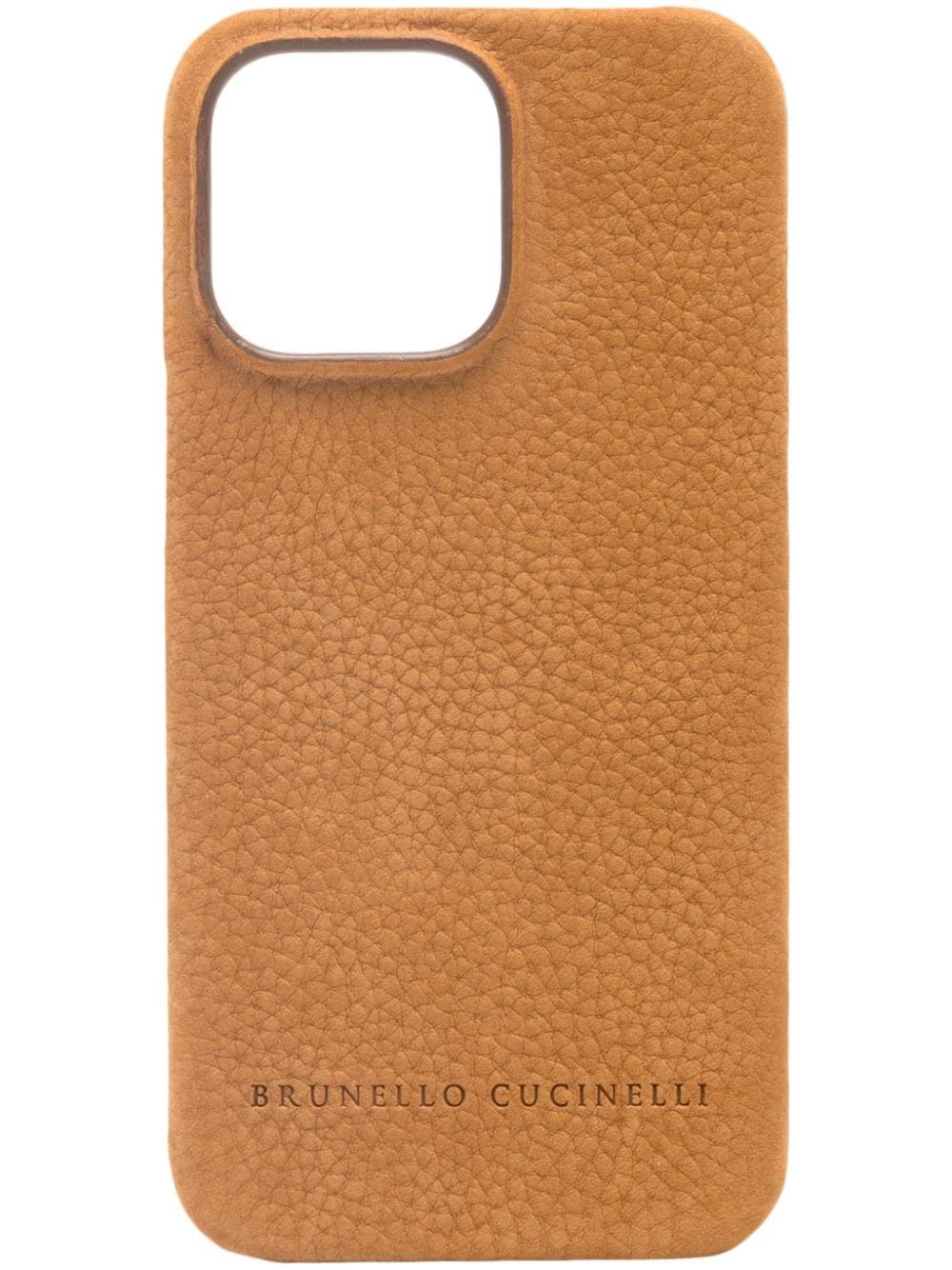 grained-leather iPhone 14 Pro Max case - 1