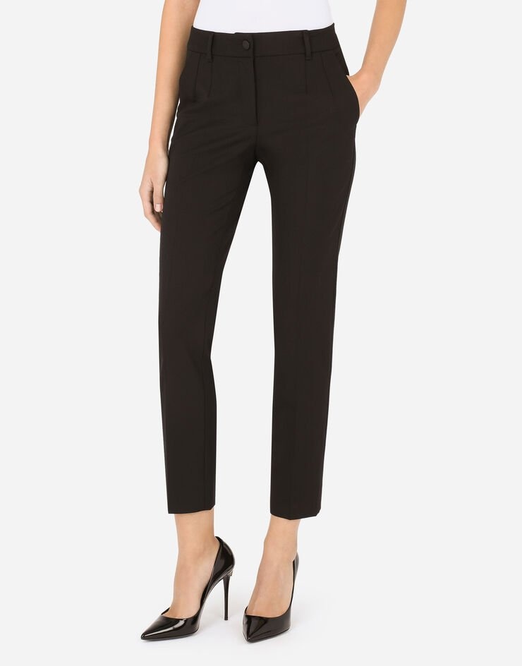 Stretch wool pants - 4