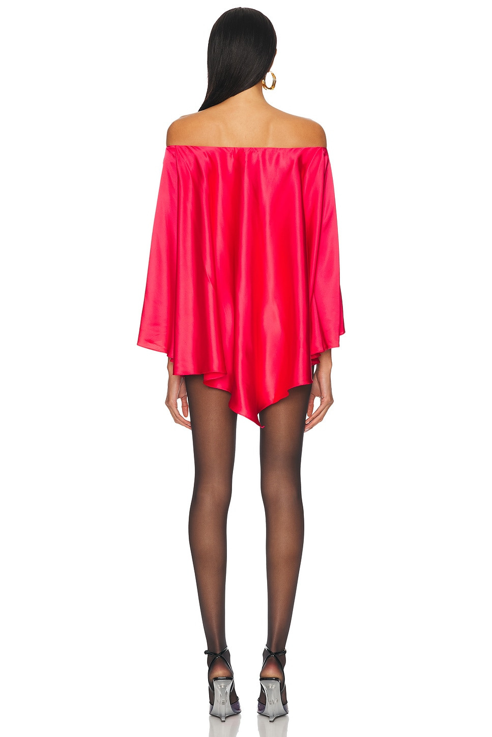 Satin Mini Dress - 3