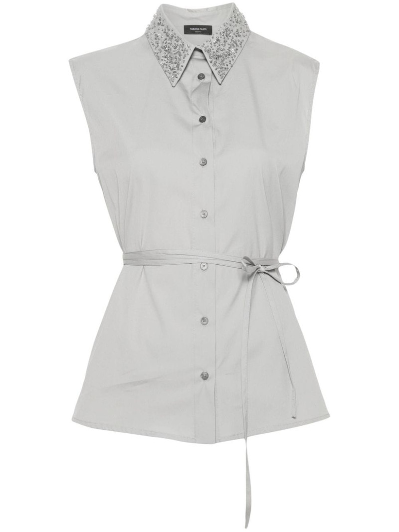 bead-embellished blouse 1