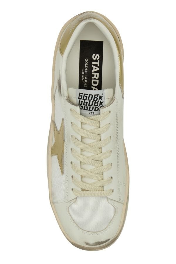 White leather Stardan sneakers - 4