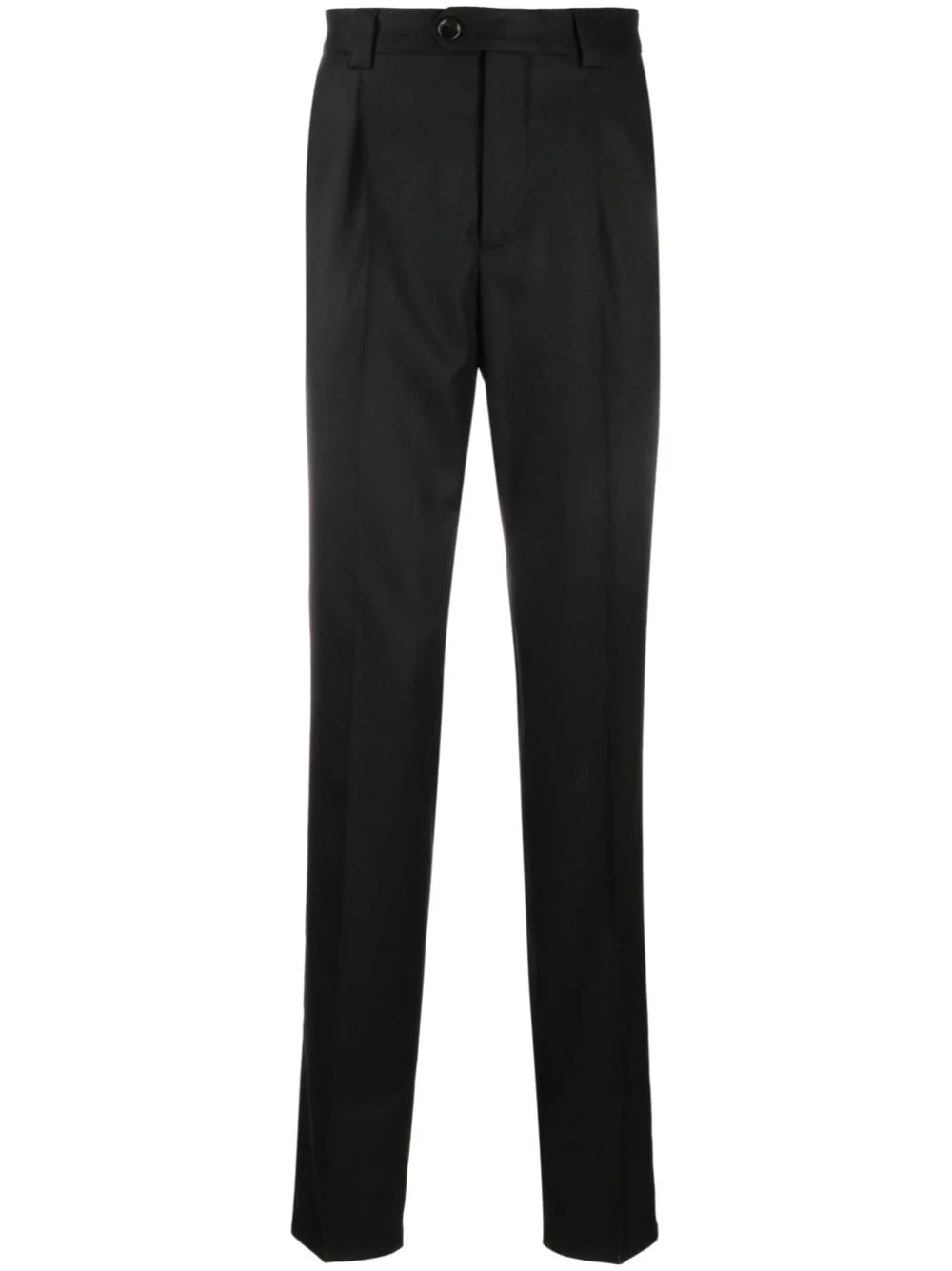 mid-rise wool chino trousers - 1