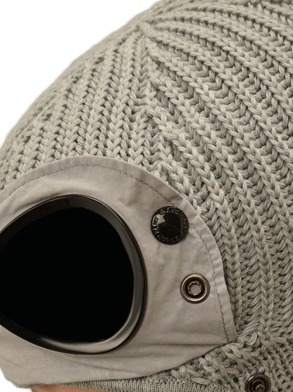 goggle-lens ribbed balaclava - 2