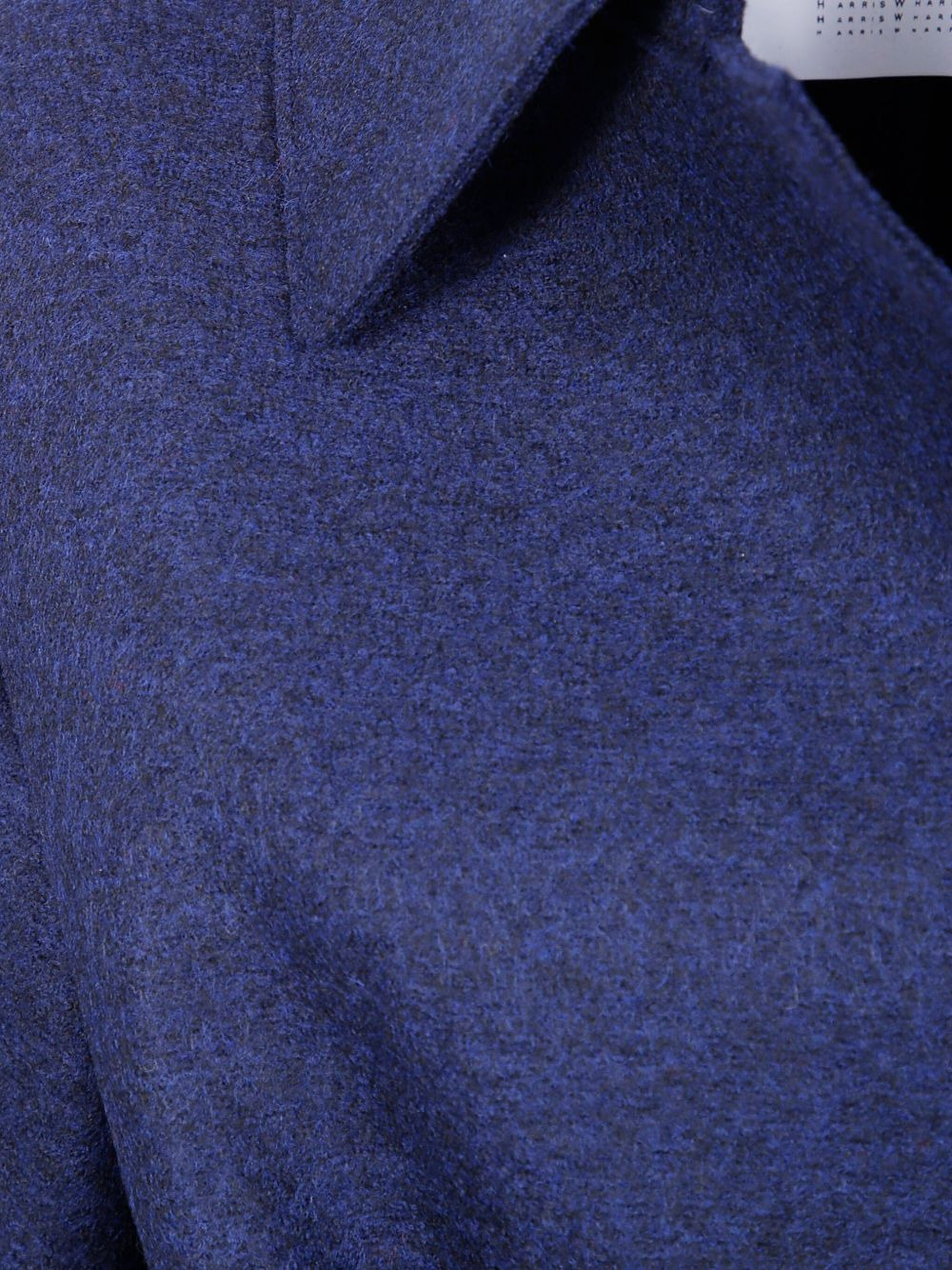 belted wool coat - 3