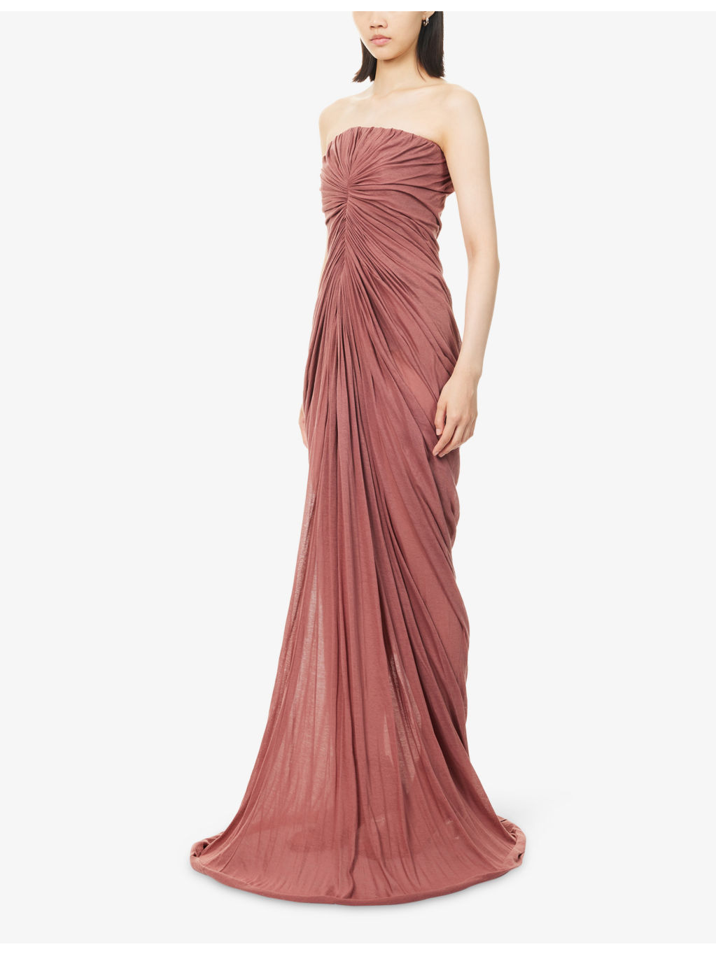 Radiance Bustier Cotton-Jersey Gown - 3