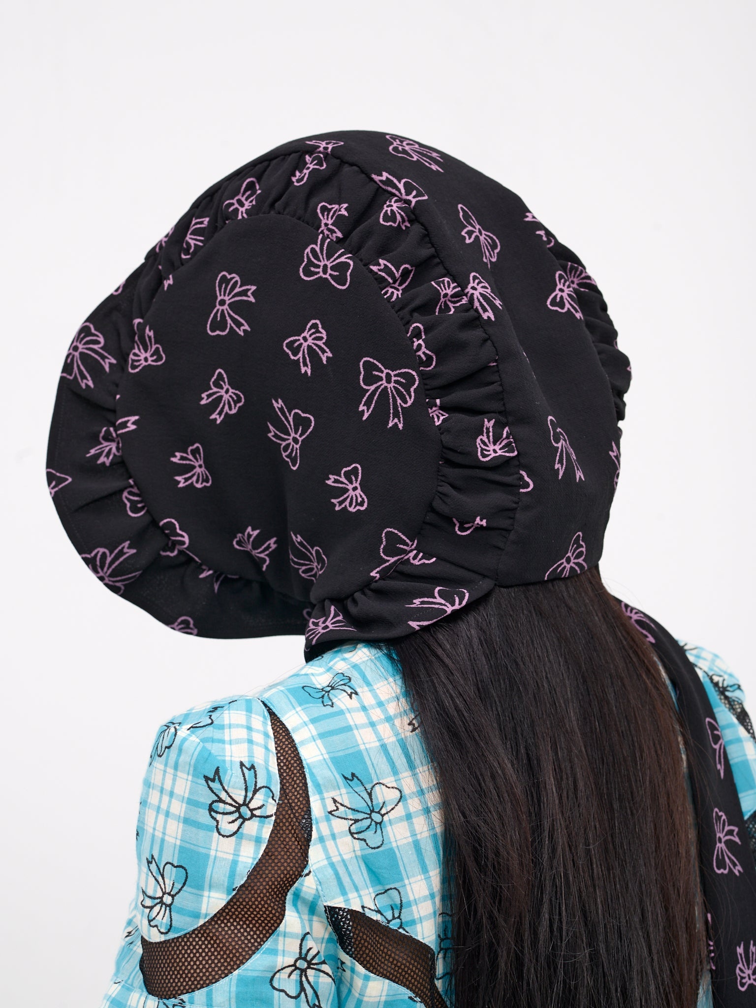 Bow Print Bonnet - 3