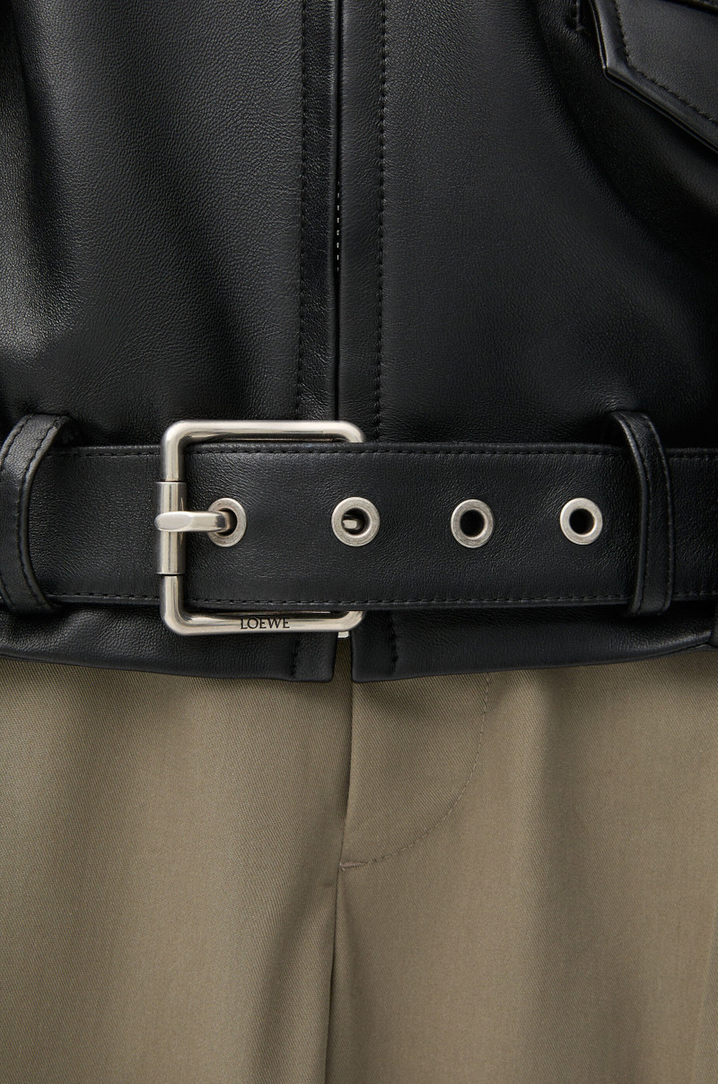 Balloon jacket in nappa lambskin 5