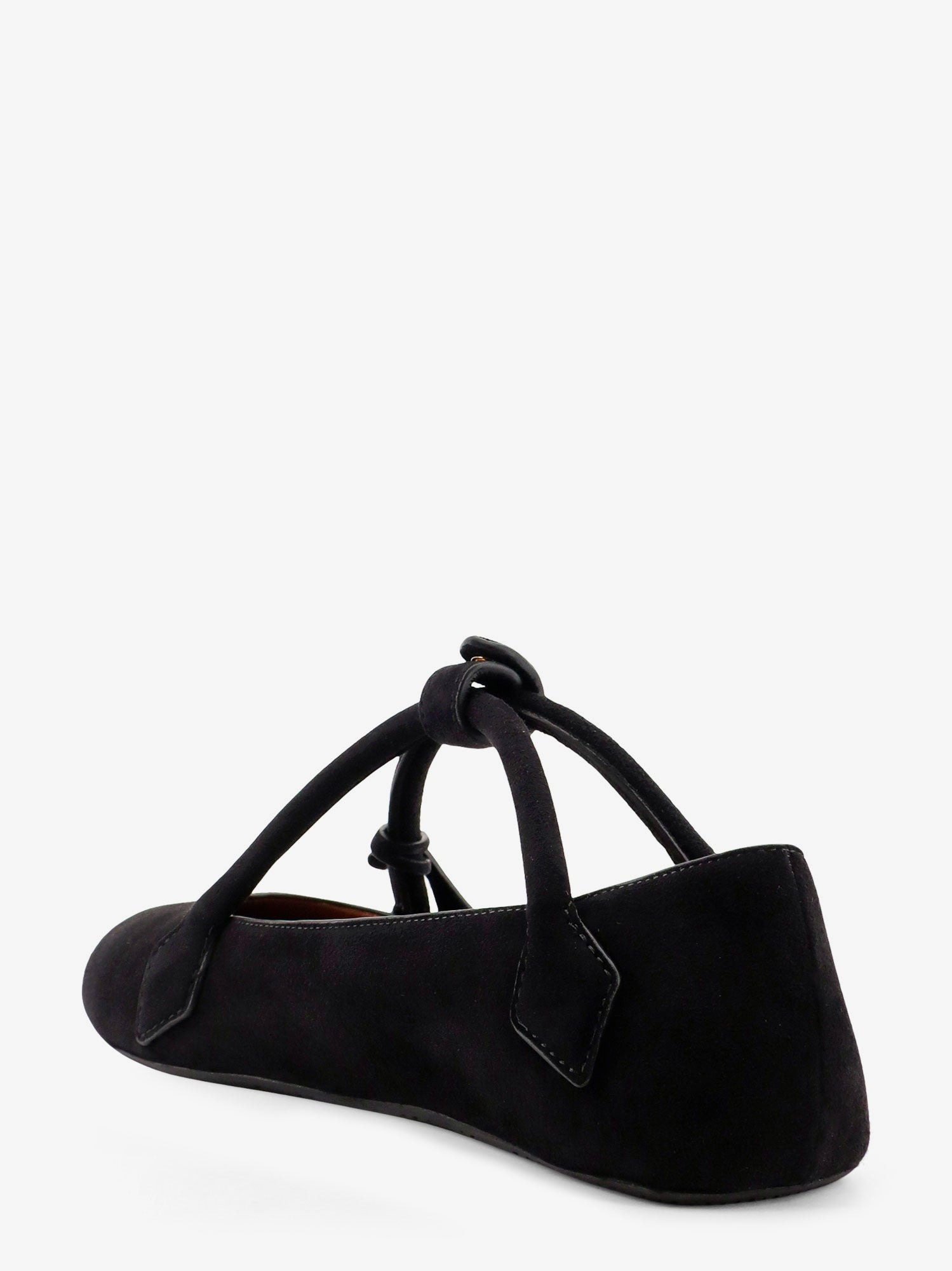 Le Teckel Suede Ballet Flats - 3