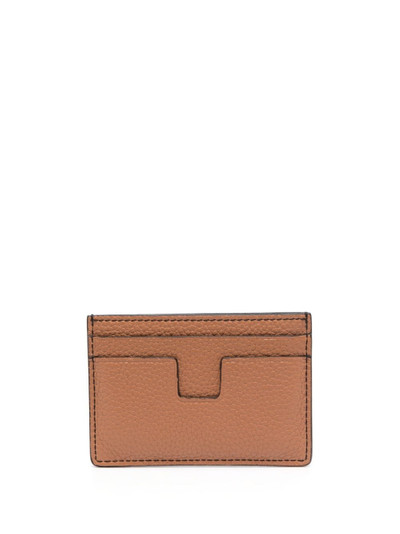 TOM FORD two-tone leather cardholder outlook
