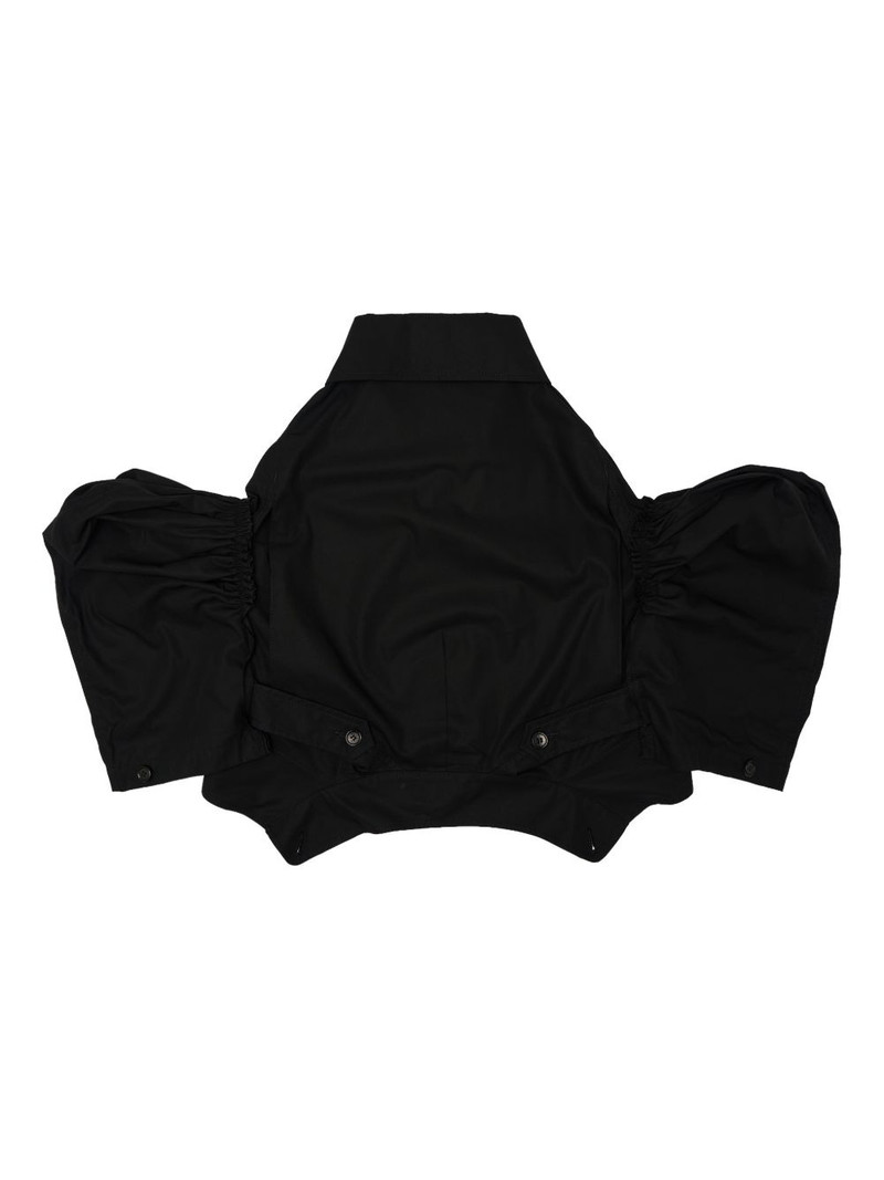 TAO Comme Des Garçons puffed sleeve cropped jacket outlook