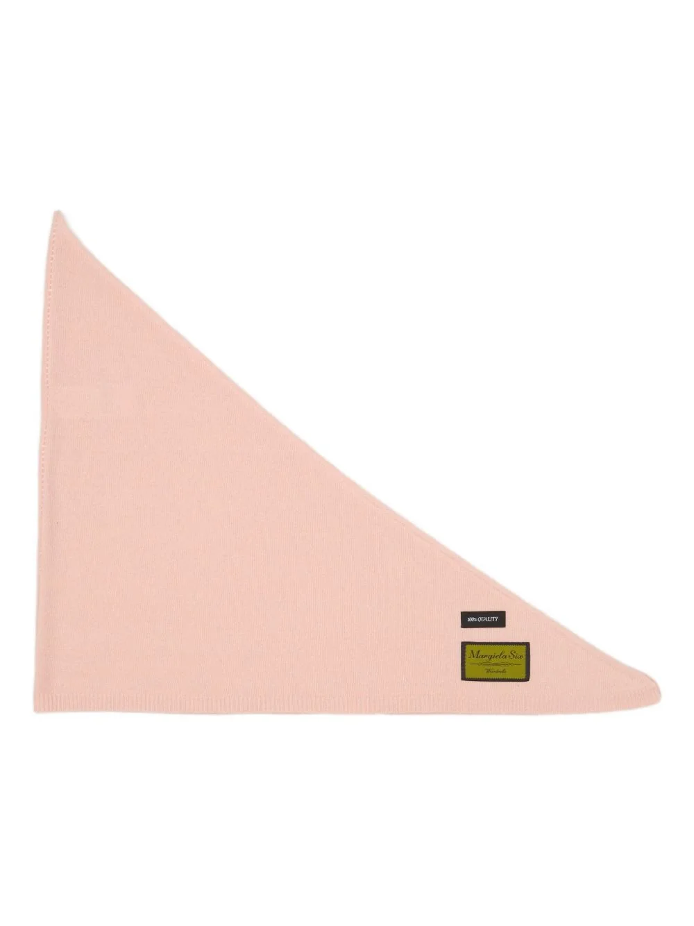 logo-patch scarf - 1