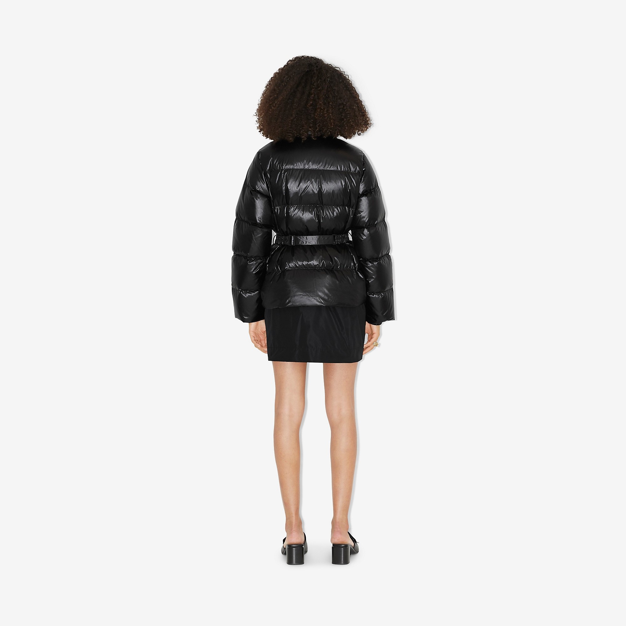 EKD Nylon Puffer Coat - 4
