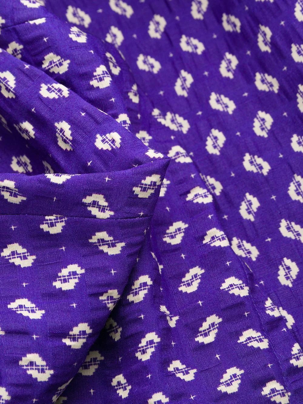 abstract print palazzo trousers - 7