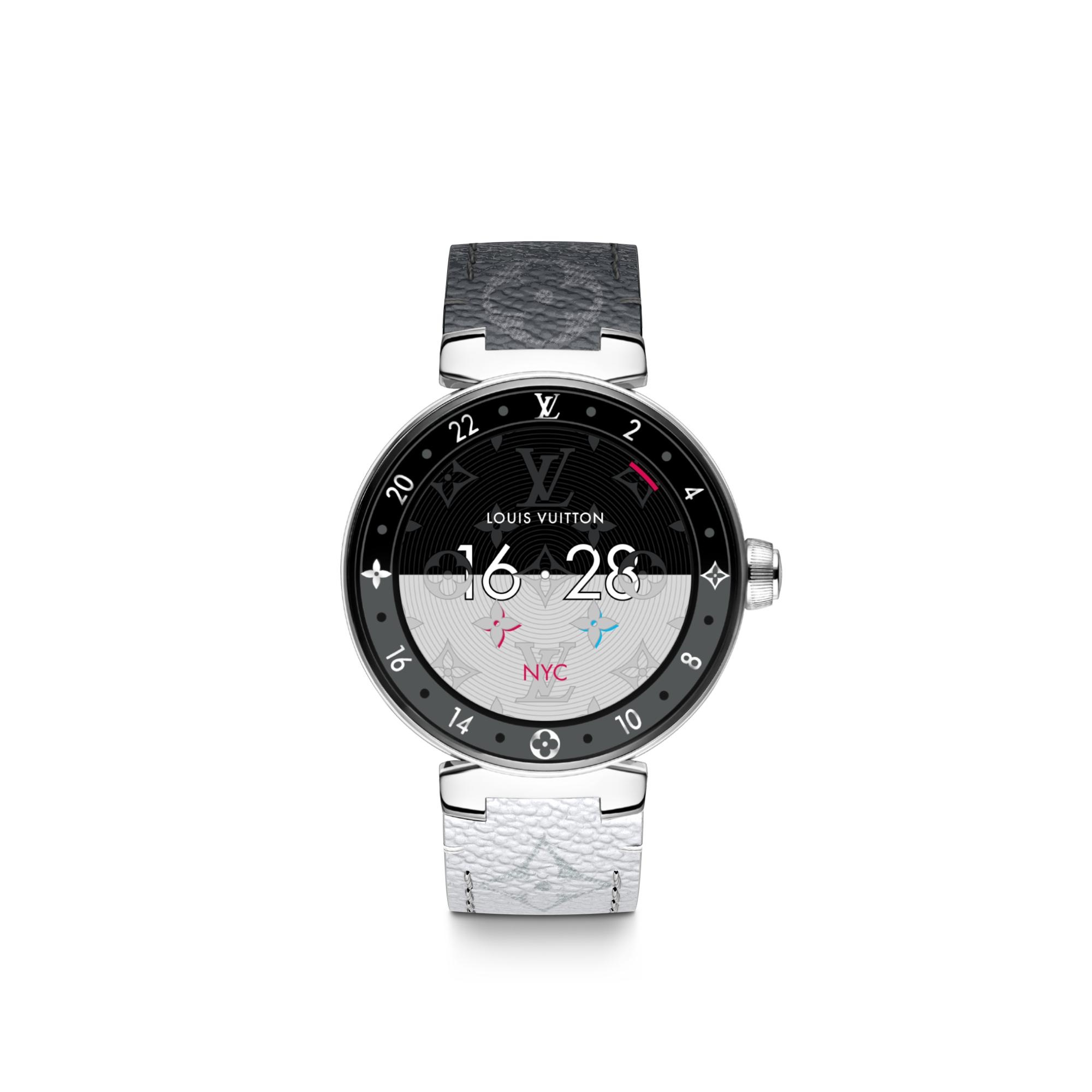 CONNECTED WATCH TAMBOUR HORIZON MONOGRAM ECLIPSE 42 - 1