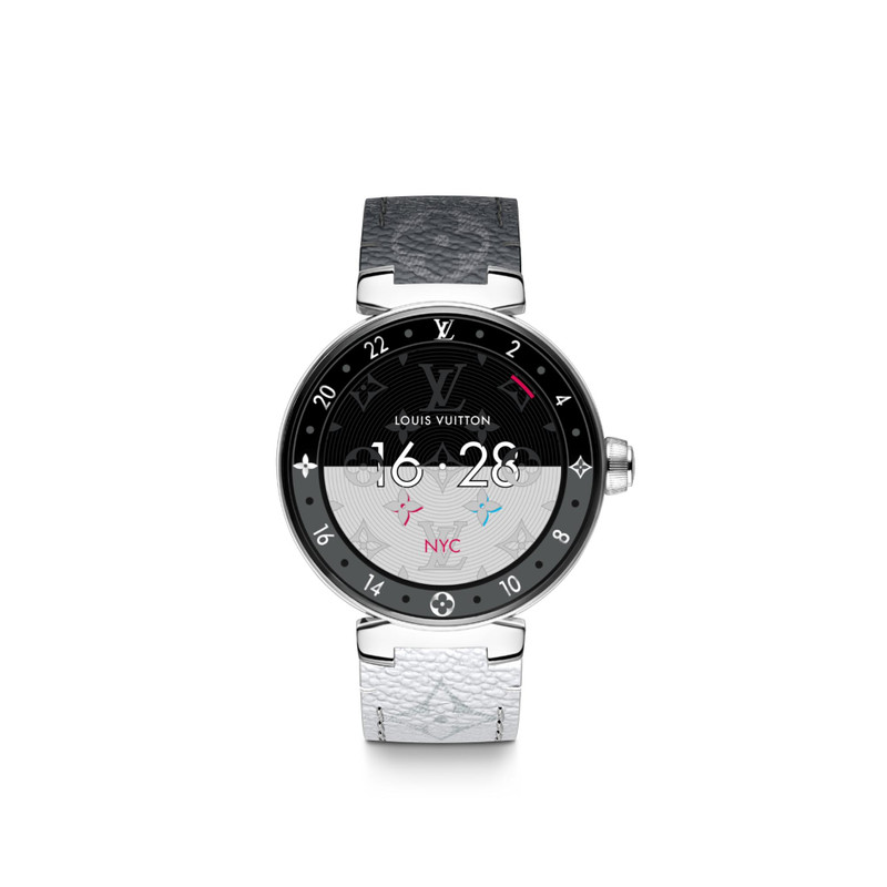 CONNECTED WATCH TAMBOUR HORIZON MONOGRAM ECLIPSE 42 1