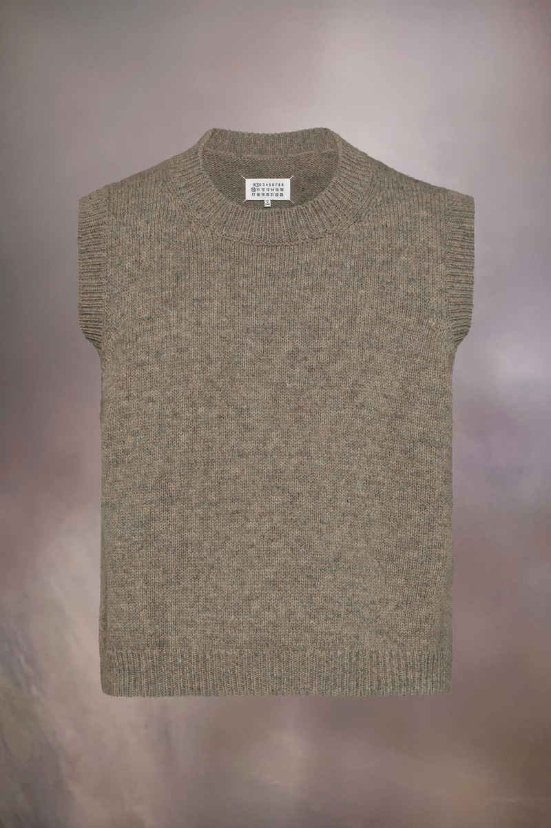 Maison Margiela Shetland Wool Knit Tank outlook
