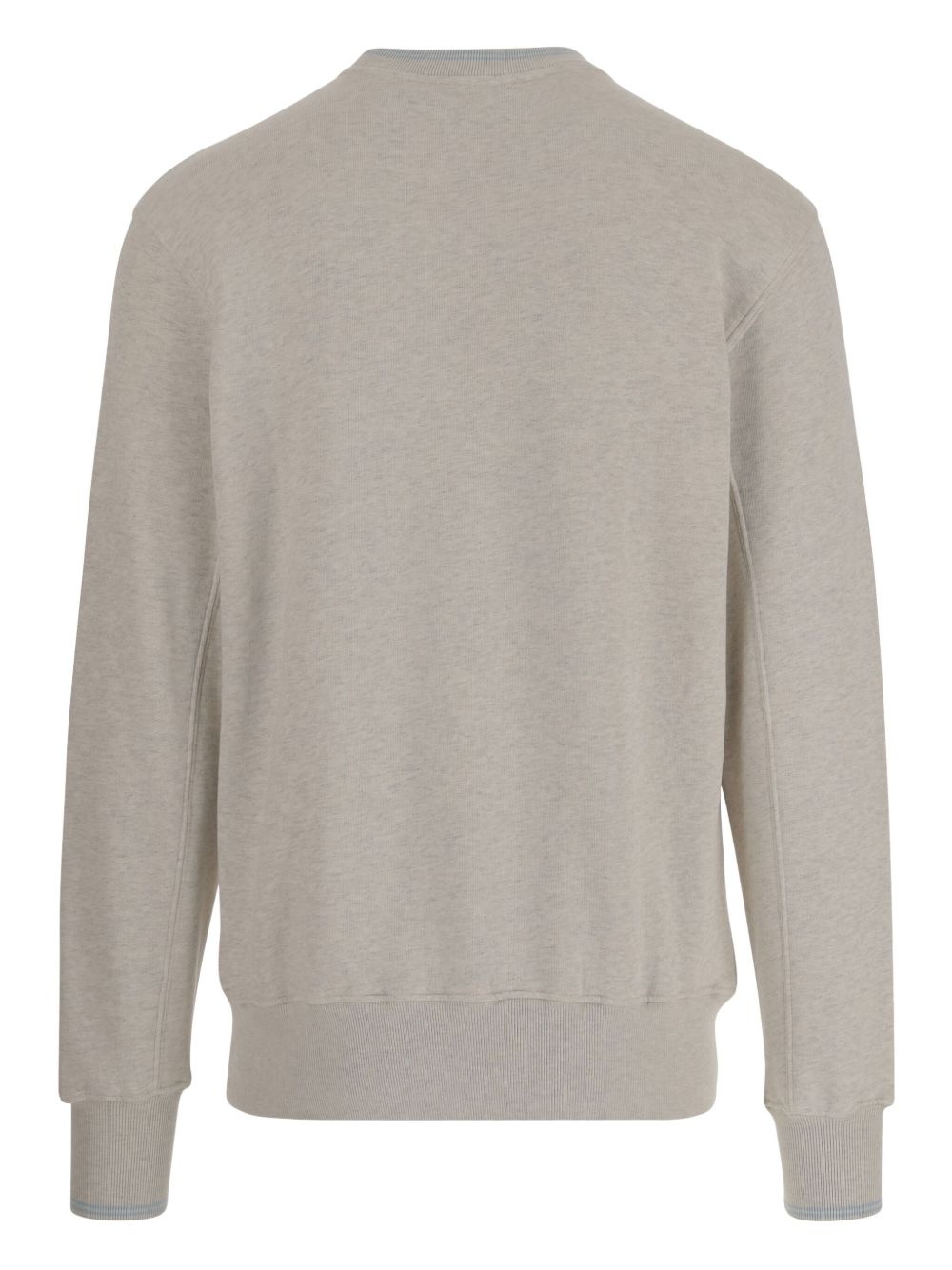 logo-print cotton sweatshirt - 2