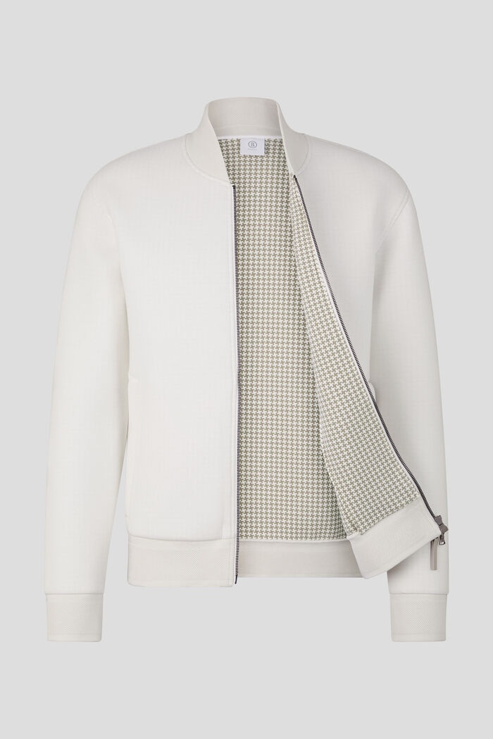 Zac Sweatshirt jacket in Off-white - 2