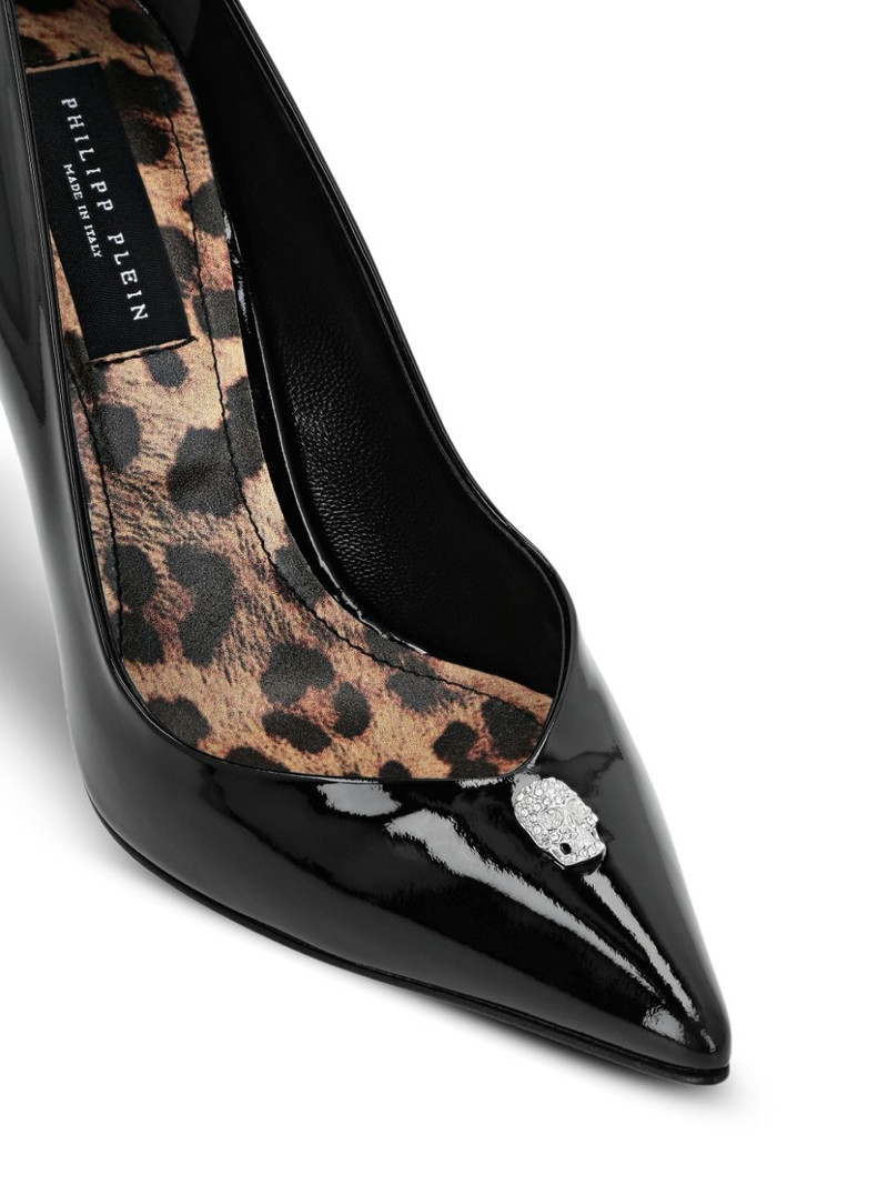 105mm pointed-toe leather pumps 3