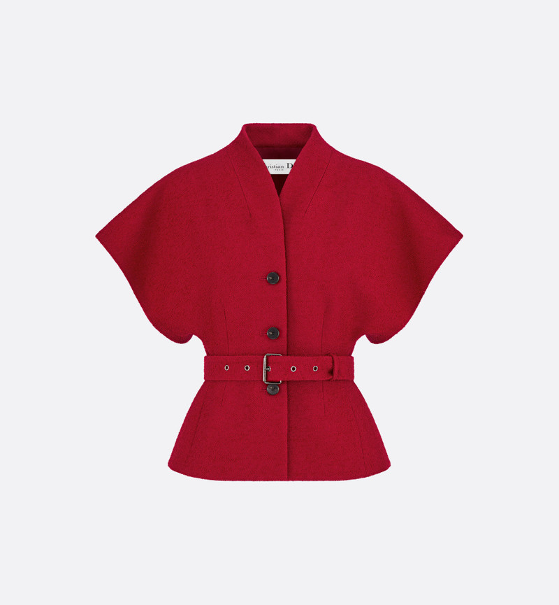 Short-Sleeved Belted Jacket 1