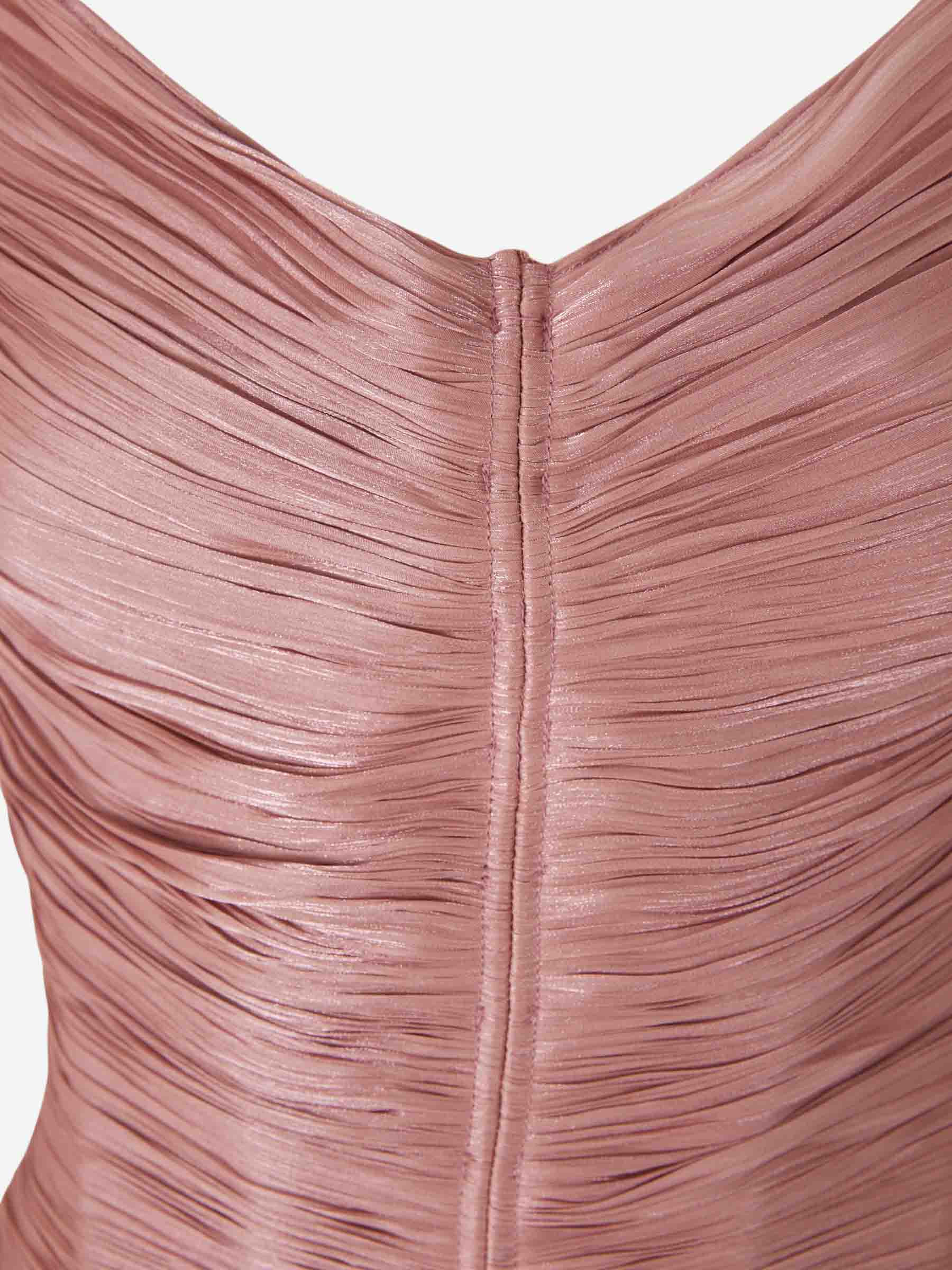 MAXI DRAPED DRESS - 3