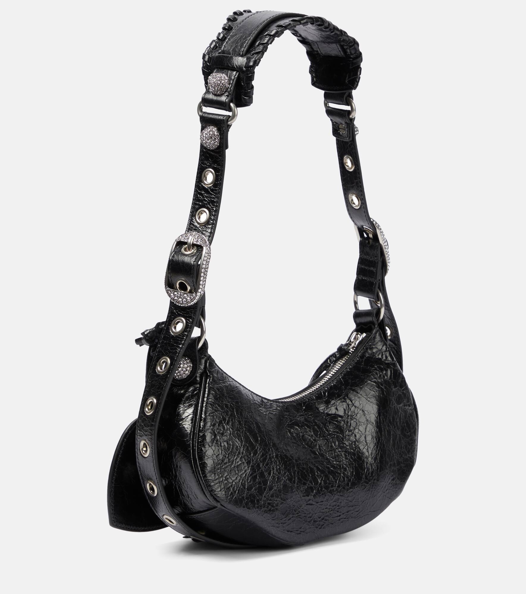 Le Cagole Small leather shoulder bag - 4