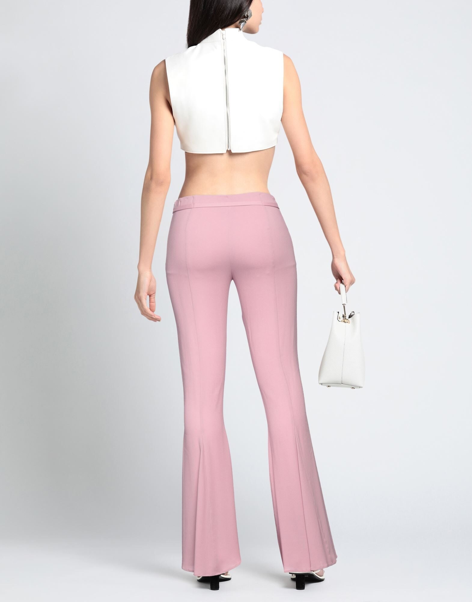 Pastel pink Women's Casual Pants - 3