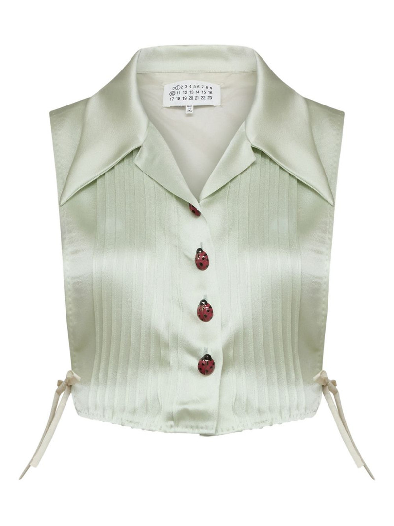 polo-collar vest 1