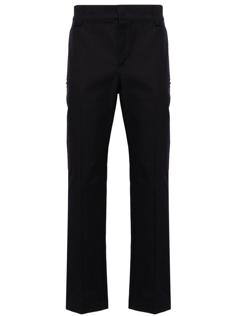 Rockstud straight tailored trousers 1