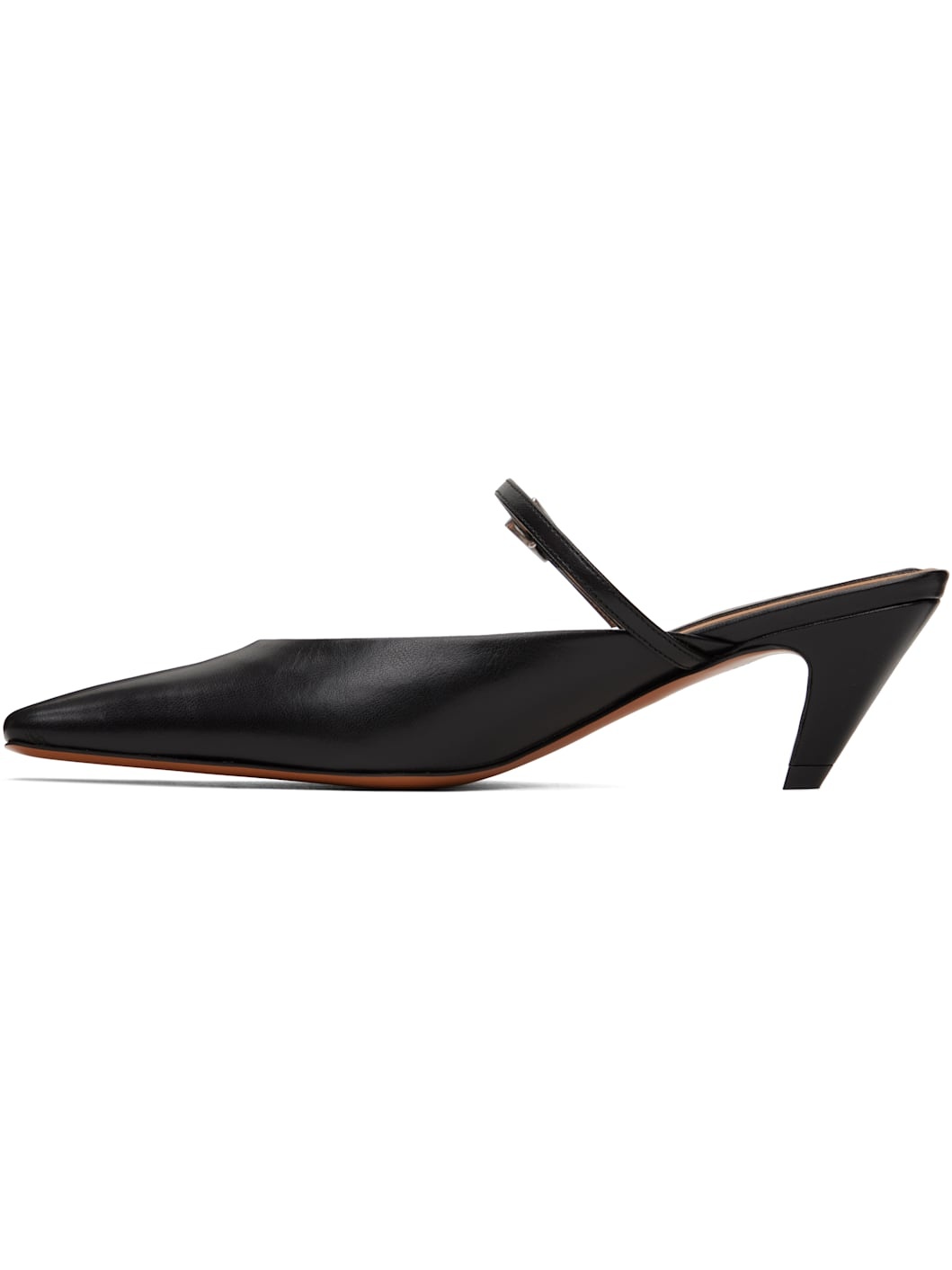 Black Stella Spur Kitten Heels - 3