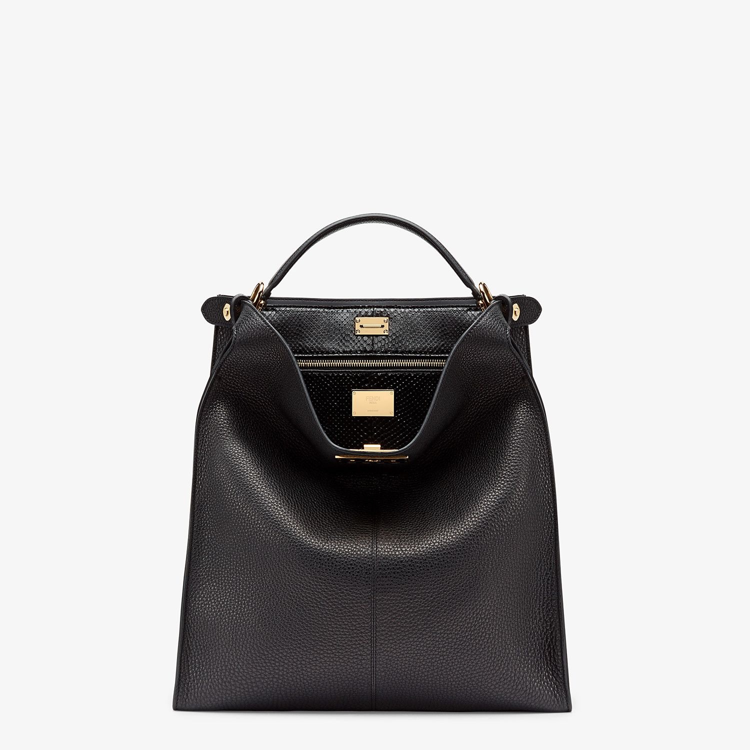 Black Romano leather bag - 2