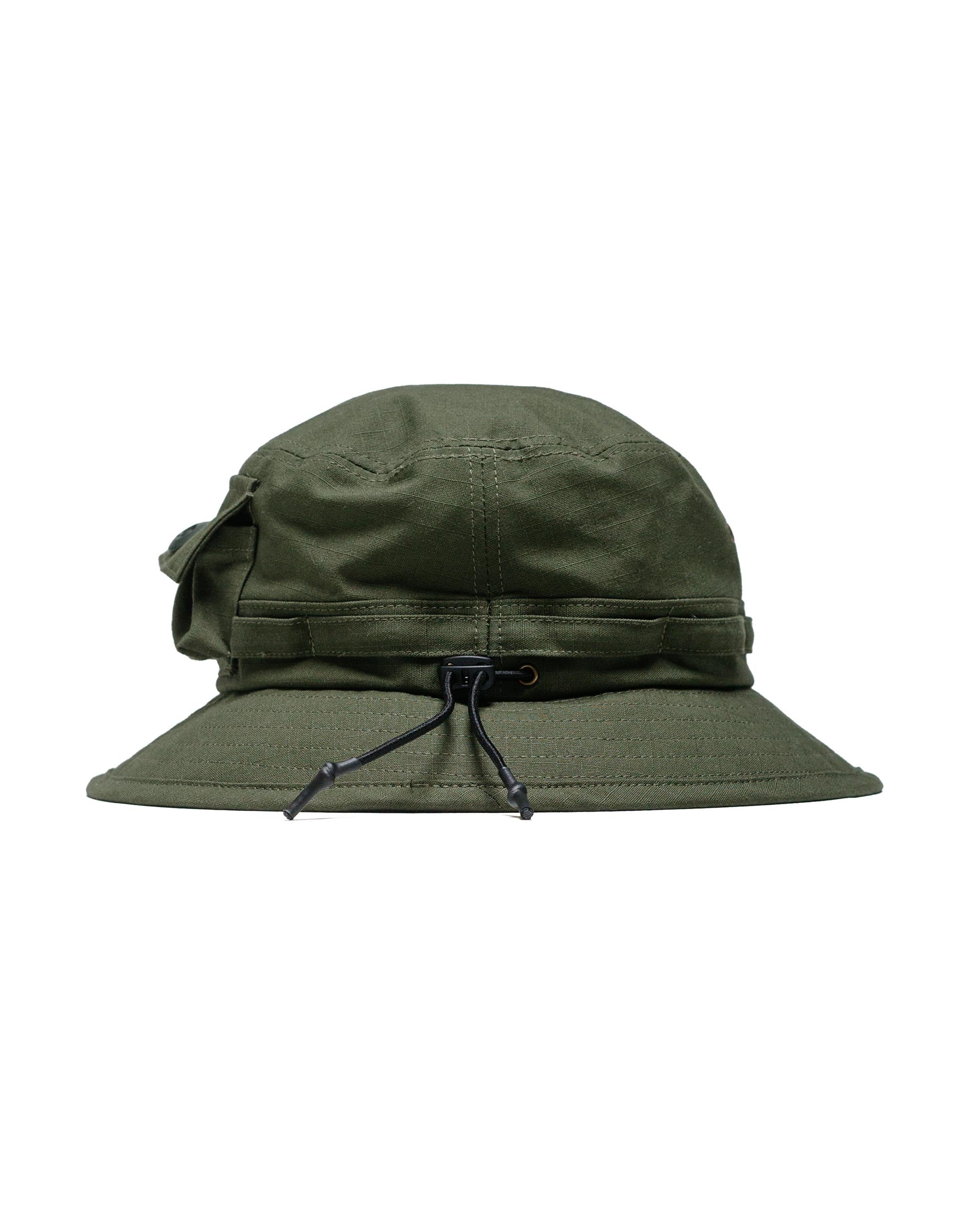 Lost & Found MIL Jungle Hat Cotton Ripstop Olive - 3