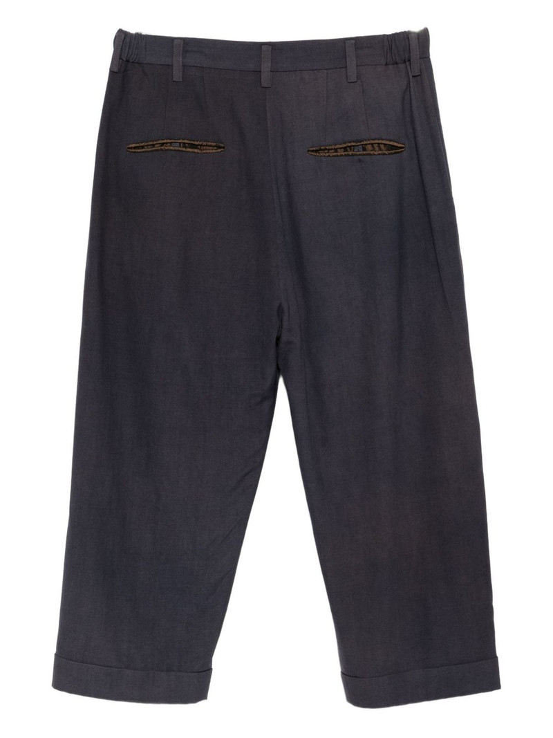 Ziggy Chen wool trousers outlook