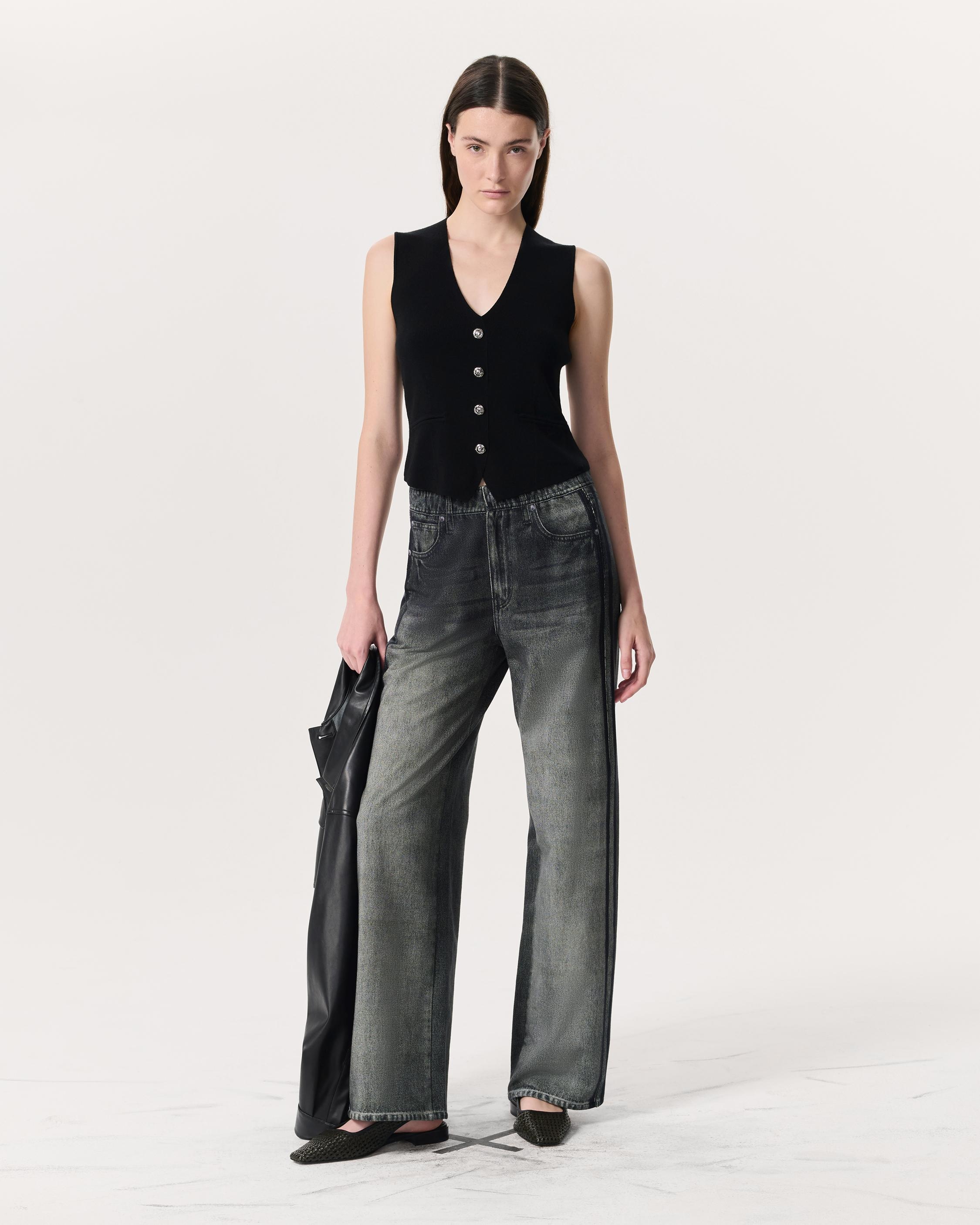 Miramar Terry Wide-Leg Track Pants
Cotton Terry - 2